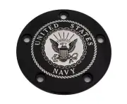 CUSTOM ENGRAVING Timer Cover Black Navy NAV16-04BG