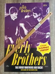VINTAGE POSTER: THE EVERLY BROTHERS Original In Store Poster (1984)