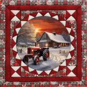 Quilt Magic® Winter Scene No-Sew Quilt Kit