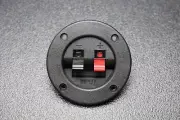 (1) PCS CIRCLE SPEAKER JACK TERMINAL CUP SCREW SUBWOOFER BOX SUB SPRING TCRS