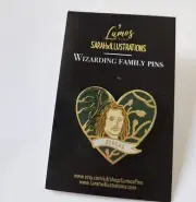 Lumos Pins SarahxIllustrations Wizarding Family Pins Harry Potter Sirius Black