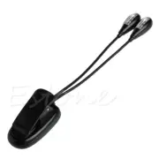 8 LED Clamp Light Desk Lamp with Flexible Gooseneck Sturdy and Stylish Durable