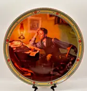 Vintage 1986 Norman Rockwell "A Young Man's Dream" by Knowles Plate #88