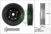 BELT PULLEY SET CRANKSHAFT FITS: VW PASSAT B7 1.8 TSI/2.0 TSI.VW PASSAT B7 ES
