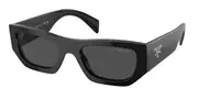 Prada PR A01SF Asian Fit 16K08Z Men's Sunglasses Black Size 55