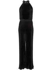 [L'IDÉE] Cinema plissé jumpsuit 10 Black