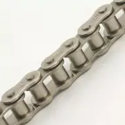 TRITAN Roller Chain: Single Strand, 80, 1 in Pitch, Steel, 10 ft Overall E100B