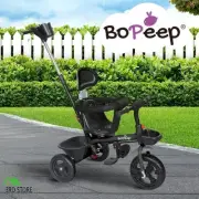 BoPeep Baby Walker Kid Tricycle Ride On Trike Bike Toddler Balance Bicycle Black
