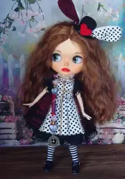 Blythe Doll Alice Custom OOAK Blythe in Wonderland by Daniela Mar