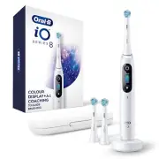 Oral-B iO Series 8 Electric Toothbrush - White Alabaster -