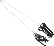 BESPORTBLE Turtle Harness Leash Adjustable Strap with Wing Design for Reptiles Control Rope for Tortoise Walking Outdoors Black S Durable Bite Lightweight