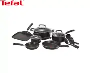 Tefal 6-Piece Ambience Non-Stick Cookset With 3 BONUS Utensils Kitchen Essential