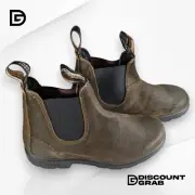 Blundstone 1615 Chelsea Boots Dark Olive Suede - Size Men's 6/Women's 8