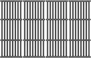 [BBQ-PLUS] 17 3/8" Cast Iron Cooking Grates for Broil King Baron 440 320 340 420 S420 S320 Grill,Grill Grid Grates Replacement Parts for Huntington and Others Select Gas Grill Models