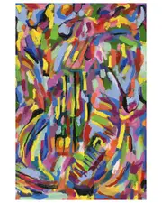 Empire Art Direct Rules of The Rainbow Ii Frameless Free Floating Tempered Glass Panel Graphic Wall Art