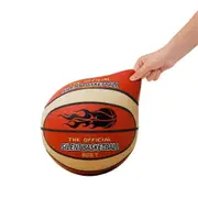 Silent Foam Basketball Dribbling Indoor Silent Basketball Balls orange cloud 24cm