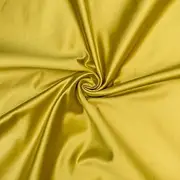 Fabric Mart Direct Light Gold Heavy Satin Fabric by The Metre, 137 cm or 54 inches Width, 7 Metres Gold Solid Color Satin Upholstery Fabric for Curtains, Pillows