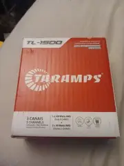Taramps TL 1500 Full Range 3 Channels Car Audio 2 Stereo Amplifier