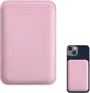 Magnetic Mobile Phone Wallet Made of Vegan Leather, Magsafe Wallet Leather for iPhone 16/15/14/13/12 Pro/Max/Plus/Mini, RFID Card Holder with Mag-Safe Magnet