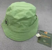 Eddie Bauer Hat Adult L / XL Green Christine Rain Hat Bucket Cottagecore NEW NWT