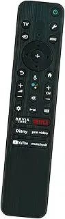 Replacement Voice Remote Control Suits for Sony BRAVIA XR 4K LED Smart Google TV 2023 RMF-TX810U RMF-TX811D XR-43X93L XR-75X93L XR-77A80CL XR-77A80L XR-85X90L XR-85X93L XR-85X95L XR-98X90L SU-WL855