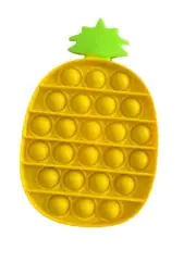 Pineapple 3 Pack Pop Fidget Bubble Popper Stress Autism Sensory FREE SHIPPING