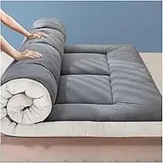 Full Size Thick futon Mattress, Foldable Student Dormitory Sleeping pad, Queen Size Mattress, Portable Camping mat, Guest Sleeping pad