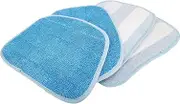 4 Pack - Steam Mop Pad Compatible with Euroflex Monster Floor Steamer EZ1-R EZ2 SC1Z1 SC1D1 EZ1 Vapour M2R Ultra Dry SC1Z1 M3 SuperClean SC1D1 M4S SC1M1