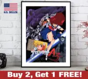 Project A-Ko Anime Poster 18" x 24" Print Retro 80s 90s Wall Art Decor 3