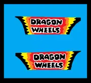 Matchbox Lesney Superfast 43 Volkswagen Dragon Wheels Door stickers only