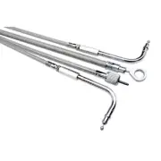 Fits 1999 Honda GL1500CCD Valkyrie Armor Coat Stainless Steel Pull Throttle Cab
