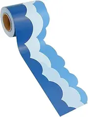 ARTIBETTER Versatile Cloud-shaped Border Sticker Bulletin Boarders Wall Decal for Classroom