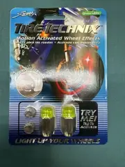 UV Blue Motion Activated Valve Stem Lights Brand New