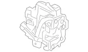 Genuine Volkswagen Lock Actuator 5N0-839-015-S