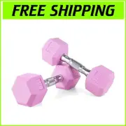 Portzon Non-Slip PVC Dumbbells - Adjustable Weight for Fitness Enthusiasts