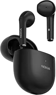 [Nokia] Essential Wireless Earbuds, Bluetooth 5.1, Fully Wireless Earbuds, ENC Noise Reduction, Hands-Free Calling, Left/Right Separated, Up to 25 Hours of Music Playback, Lightweight (Black)