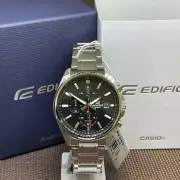 Casio Edifice EFV-610D-1A Chronograph Black Analog Quartz Stainless Steel Watch
