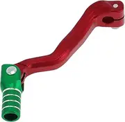 X AUTOHAUX Folding Motorcycle Gear Shifter Lever for Bosuer M4 Pedal Shift Lever Arm Aluminum Alloy Red Green Silver Tone