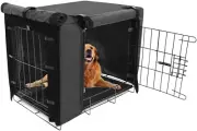 Durable Dog Crate Cover Double Door for Large Pet Cover Kennel Covers Universal