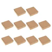 10 Pcs Mini Pizza Box Travel Boxes Party Favor Storage Case