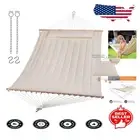 Extra Large Double Hammock for 2 - Portable Outdoor Comfort with HD Spreader Bar