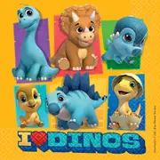 Dino Ranch Large Napkins / Serviettes (Pack of 16)