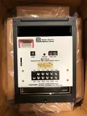 NEW IN BOX BASLER ELECTRIC SOLID-STATE TIME OVERCURRENT RELAY BE1-51A