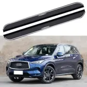 Running Board Fits for Infiniti QX50 2019+ Side Step Nerf Bar Black Step Stair