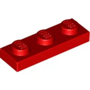LEGO零件 薄板磚 1x3 紅色 3623 362321【必買站】樂高零件