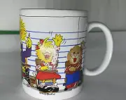 Vintage Suzy's Zoo Duckport Classmates Mug School Duckport Animals (1997) New