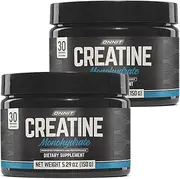 ONNIT Creatine Monohydrate Powder - 2 Pack, Creatine Powder Supplement That Promotes Strength and Power, 30 Servings per Tub, 5.29 oz