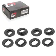 4er Set Car Mats Carpet Mounting Clips Holder Oval for Ford Focus II C - Max