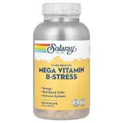 Solaray, Mega Vitamin B-Stress, Timed-Release, 240 VegCaps