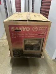 Sanyo 27” CRT TV Retro Gaming Video Game Flat Screen DS27425 Brand NEW IN BOX